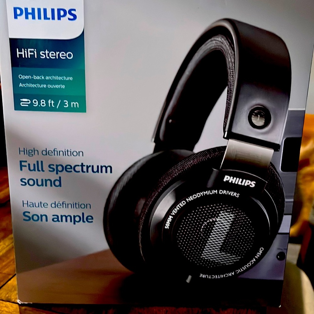 Philips HiFi stereo headphones